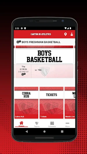 Canton High School Athletics Screenshot 0
