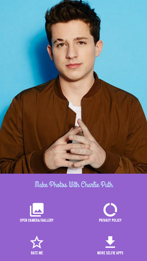 Make Photos With Charlie Puth Screenshot 3