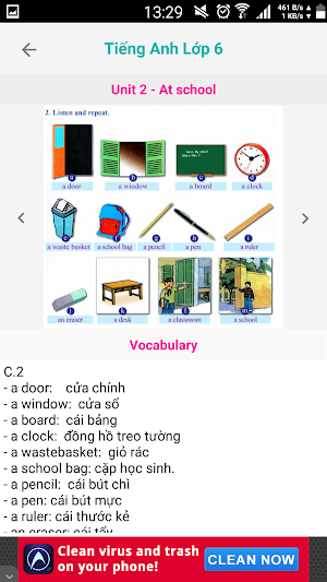 Tieng Anh Lop 6 - English 6 Screenshot 3