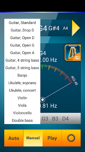 Best Guitar Tuner Screenshot 2