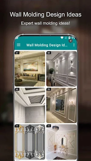 Wall Molding Design Ideas Screenshot 3