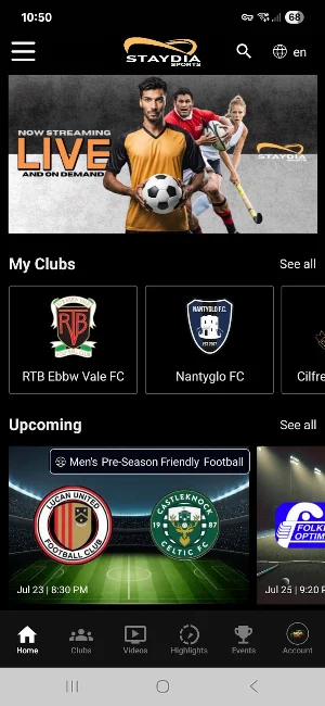 Staydia Sports Screenshot 3