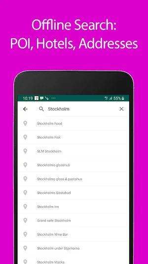 Stockholm Offline Map and Travel Guide Screenshot 2