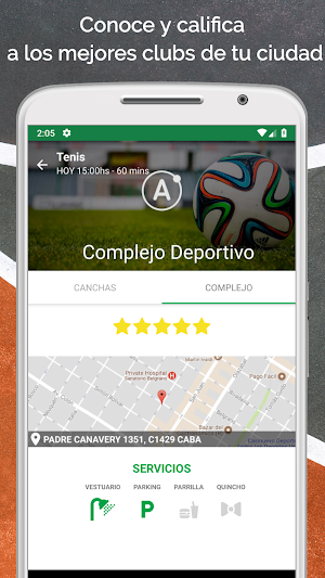 Alquila tu Cancha - Reserva de deportes online Screenshot 3