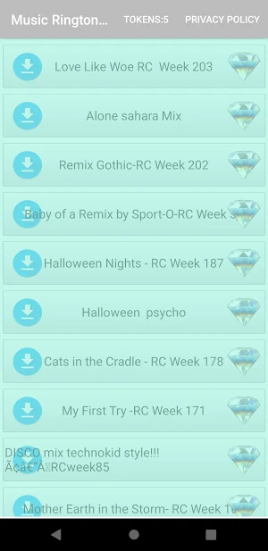 Music Ringtones Screenshot 3