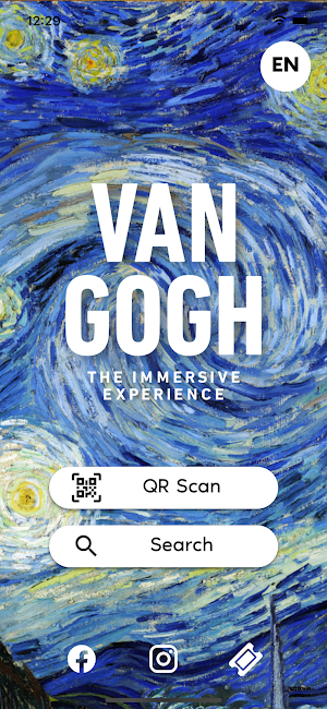 Van Gogh Immersive Experience Las Vegas Screenshot 0