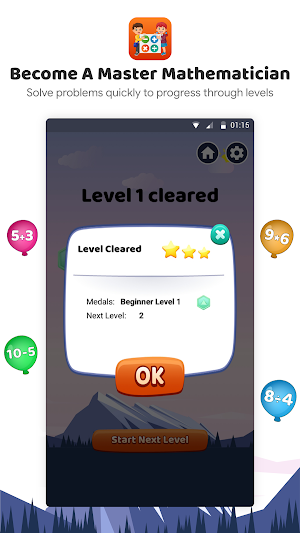 Kids Math App: New way of learning Calculations Screenshot 3