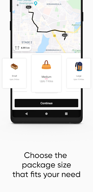 Telyport - package/parcel/cour Screenshot 0