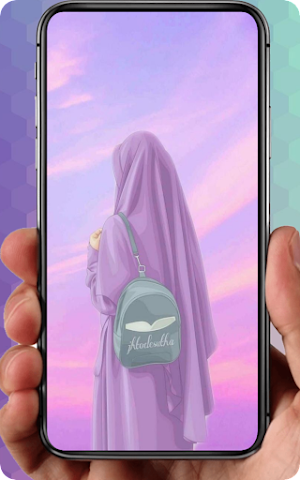 Wallpaper Hijab Muslim Screenshot 0