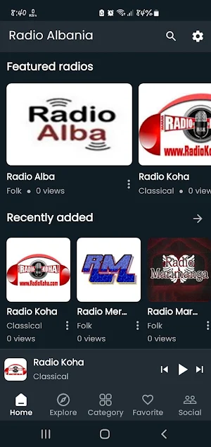 Radio UK - Online FM Radio Screenshot 0
