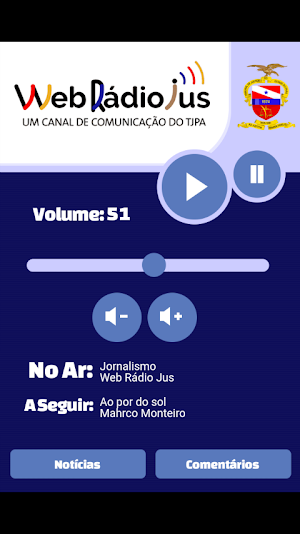 Web Rádio Jus Screenshot 0