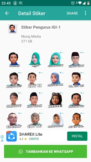 Stiker WA IGI Screenshot 1