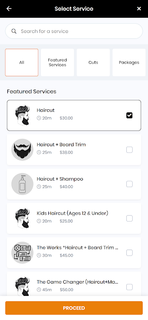 Gameday Haircuts Screenshot 1