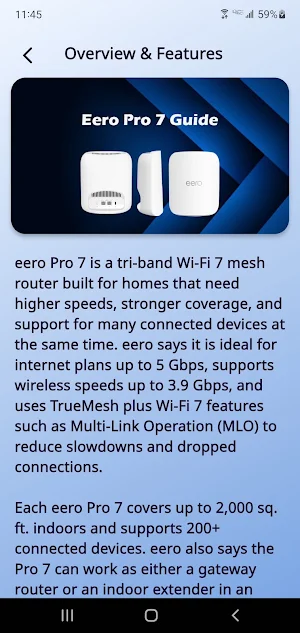 Eero Pro 7 Guide Screenshot 2
