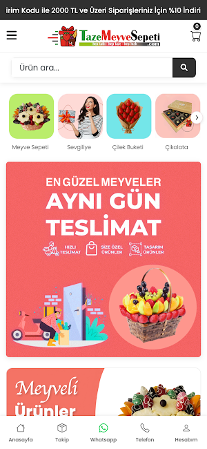Taze Meyve Sepeti Screenshot 0