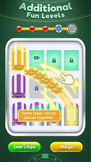 Chips Match Puzzle: Sort Game Screenshot 1