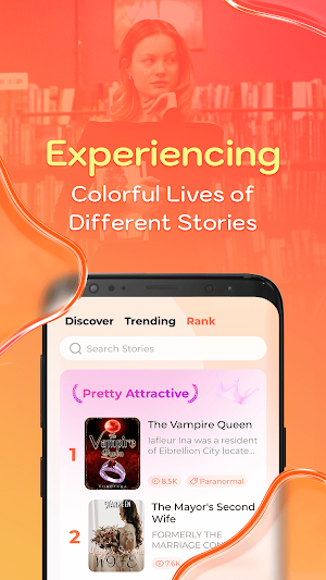 SilkWords-Fantasy Web Fictions Screenshot 1