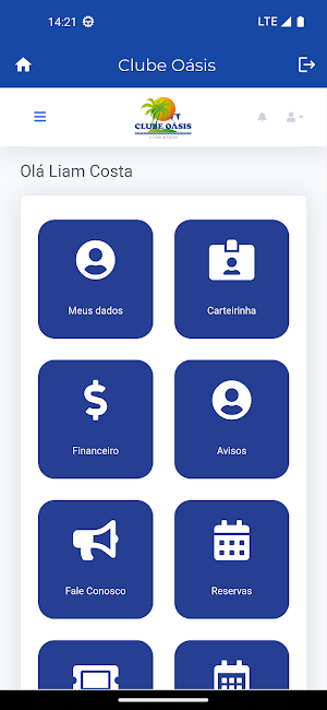 Clube Oásis Screenshot 2