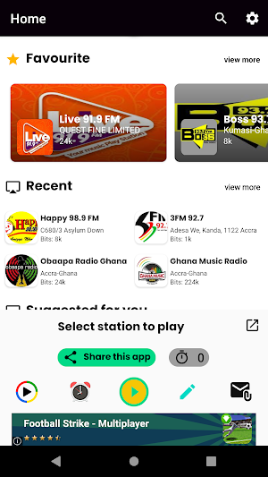 GhanaWeb Radio Screenshot 1