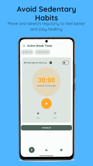 Timer Active Break Screenshot 1