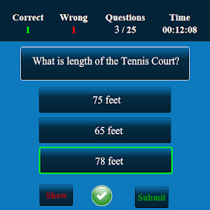 Tennies MCQ Screenshot 3