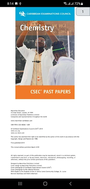 CXC Past Papers - Science Screenshot 0