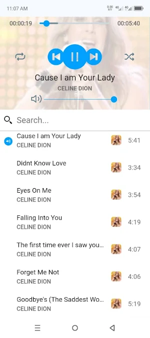 All Celine Dion Songs Screenshot 1