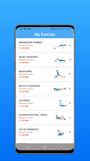 My Fitness Screenshot 3