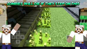 PvZ Plants Zombie mod MCPE Screenshot 1