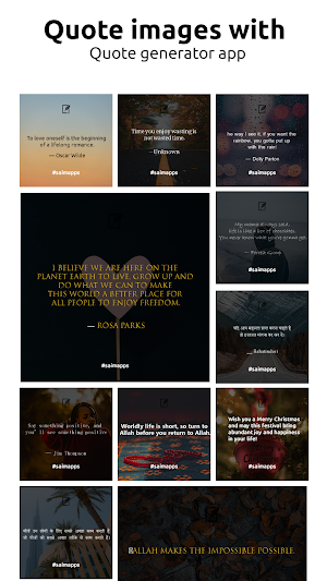 QuoteUrdu: Make Quote & Poetry Screenshot 0