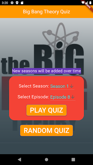 Big Bang Theory Trivia Quiz Screenshot 0