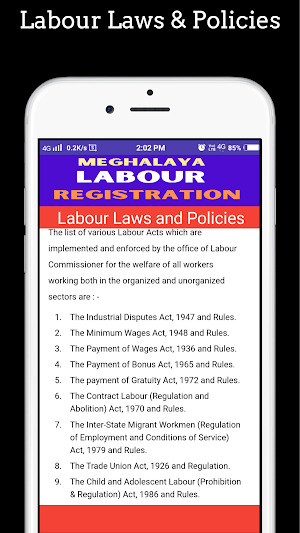 Meghalaya Labour Registration Screenshot 3