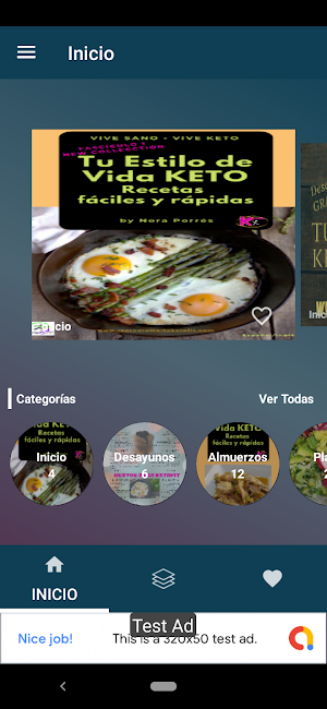 TUS RECETAS KETO Screenshot 0