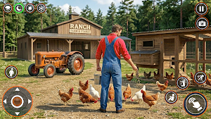Farm Ranch Tractor Simulator Screenshot 3