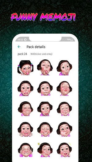 Crazy Emoji Stickers WASticker Screenshot 3