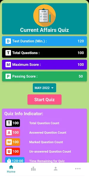 Current Affairs Quiz Screenshot 1