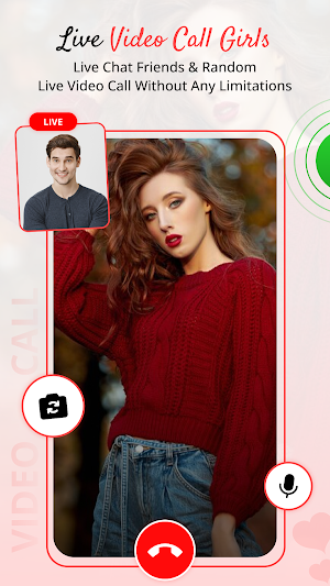 Pretty Girls Video Call Screenshot 0
