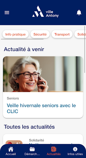 Ville d'Antony Screenshot 2
