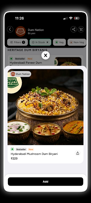 Eatify Screenshot 1