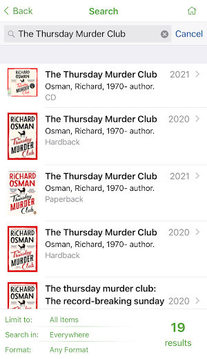 Wandsworth Libraries Screenshot 2