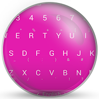 Keyboard Theme Flat Pink