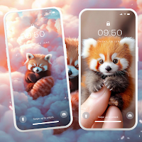 Kawaii Red Panda Wallpaper 4K