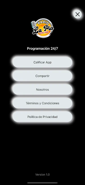 Radio La Pia Screenshot 1