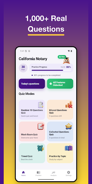 CA Notary Exam Prep 2026 Screenshot 0
