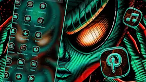 Alien Theme Launcher Screenshot 2
