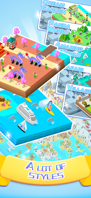Colour by Number - Cube World Screenshot 1