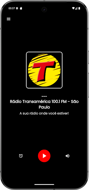 Rádio Transamérica 100.1 FM SP Screenshot 2