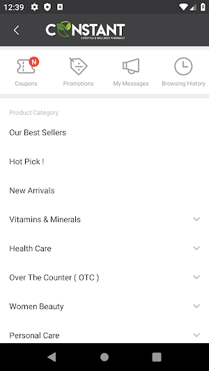 CONSTANT PHARMACY Screenshot 1