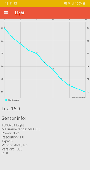 SensorsManager Screenshot 3