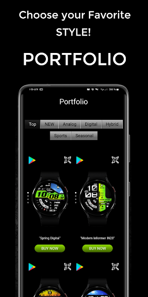 Watch Face Catalogue Screenshot 2